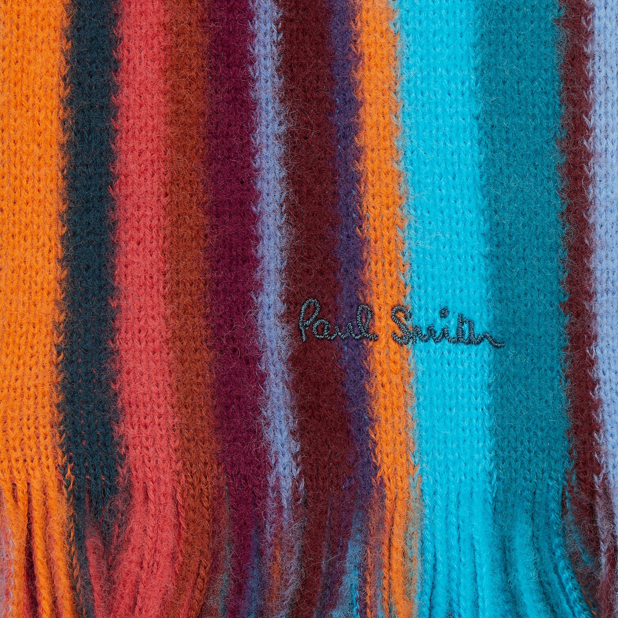 Orion Stripe Wool Scarf